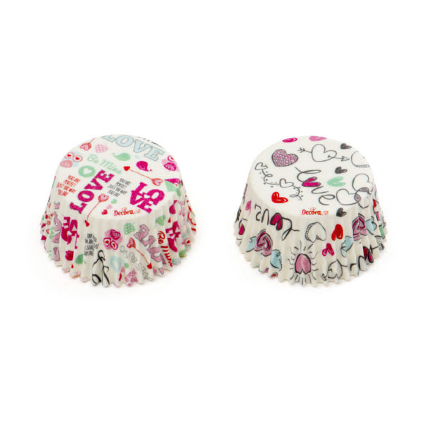 Decora Love Message Cupcake Liners