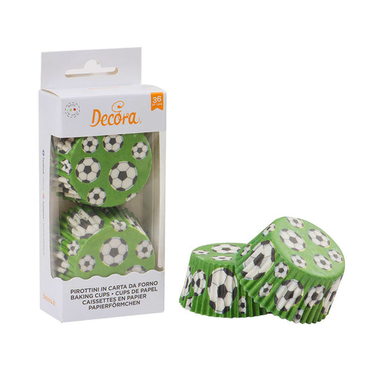 Decora Soccer Cupcake Liners