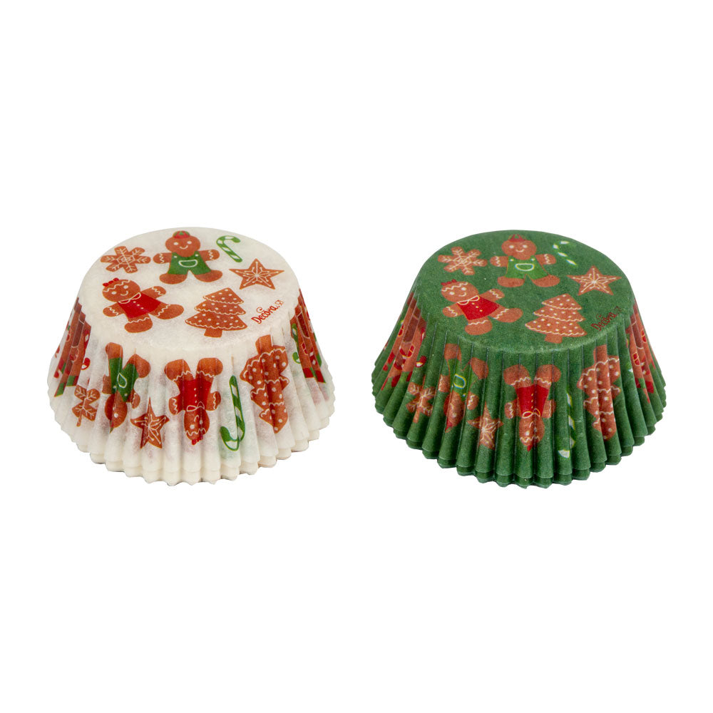 Decora Gingerbread Man Cupcake Liners