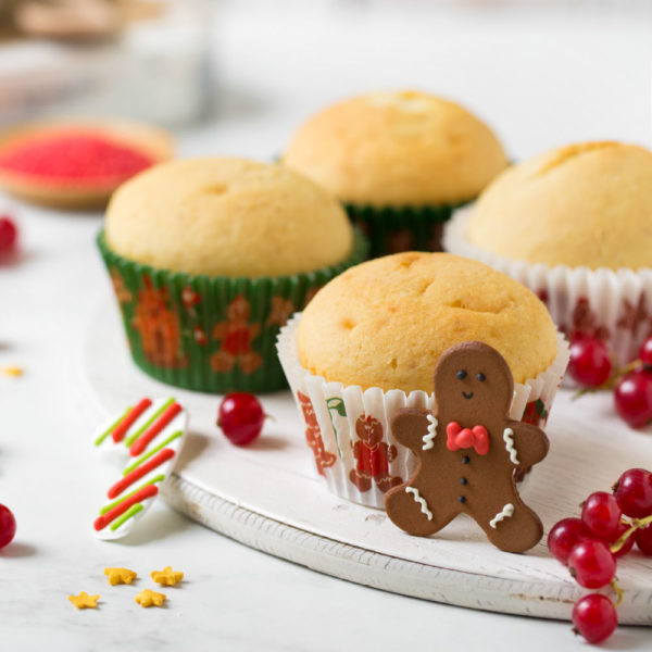 Decora Gingerbread Man Cupcake Liners