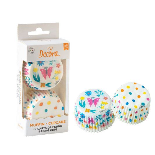 Decora Butterfly Cupcake Liners
