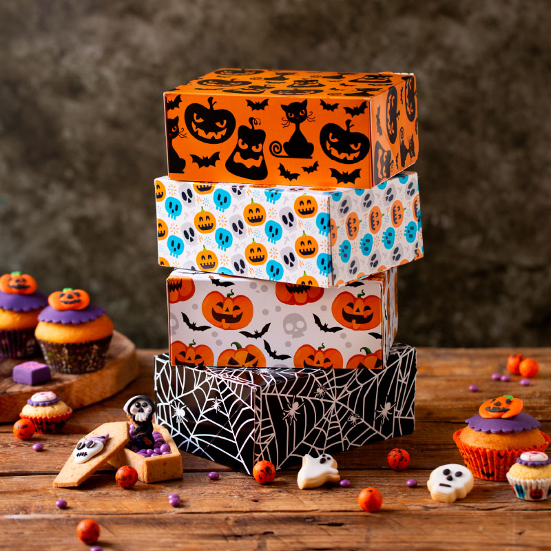 Decora Happy Pumpkin Orange Sweet Box