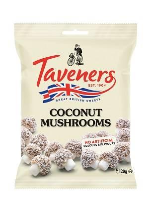 Taverners Coconut Mushrooms