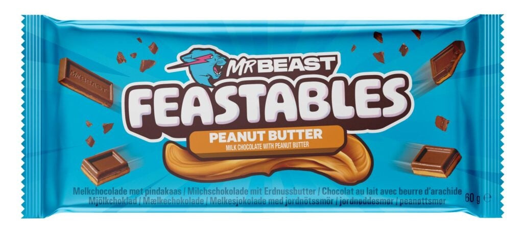 Mr Beast Feastables Peanut Butter