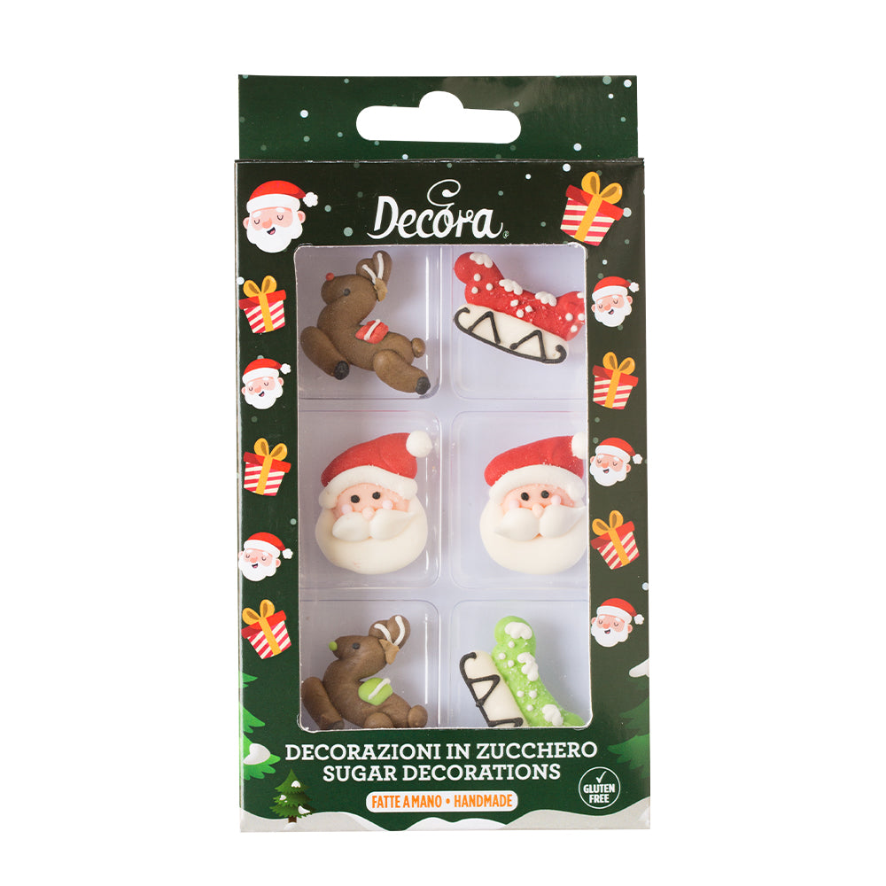 Decora Santa Claus Sugar Decorations