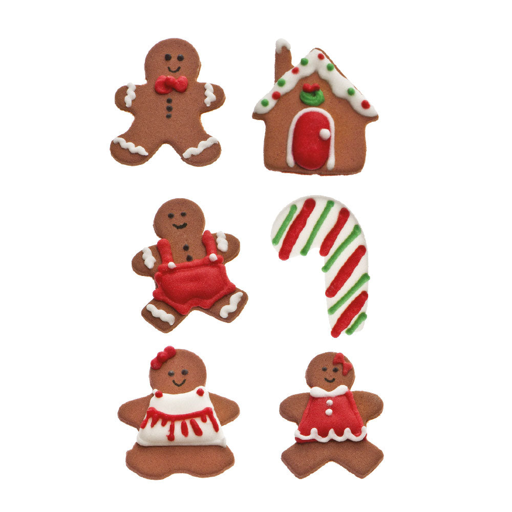 Decora Gingerbread Sugar Decorations