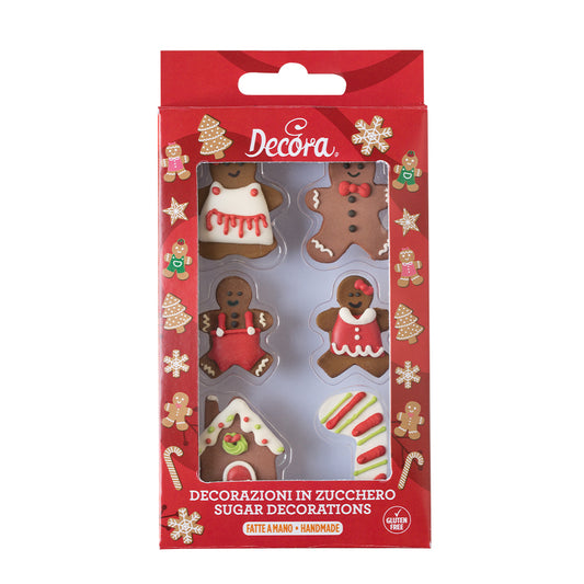 Decora Gingerbread Sugar Decorations