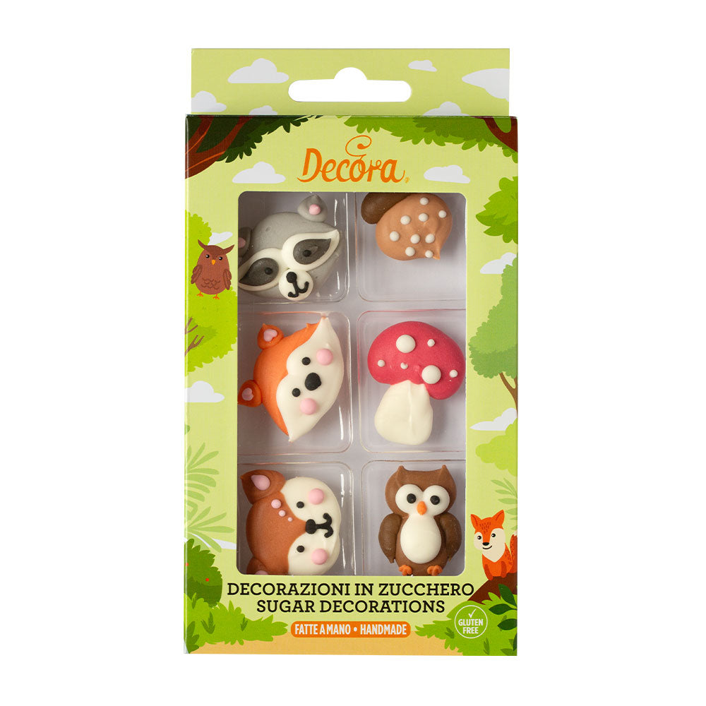 Decora Sugar Woodland Animals