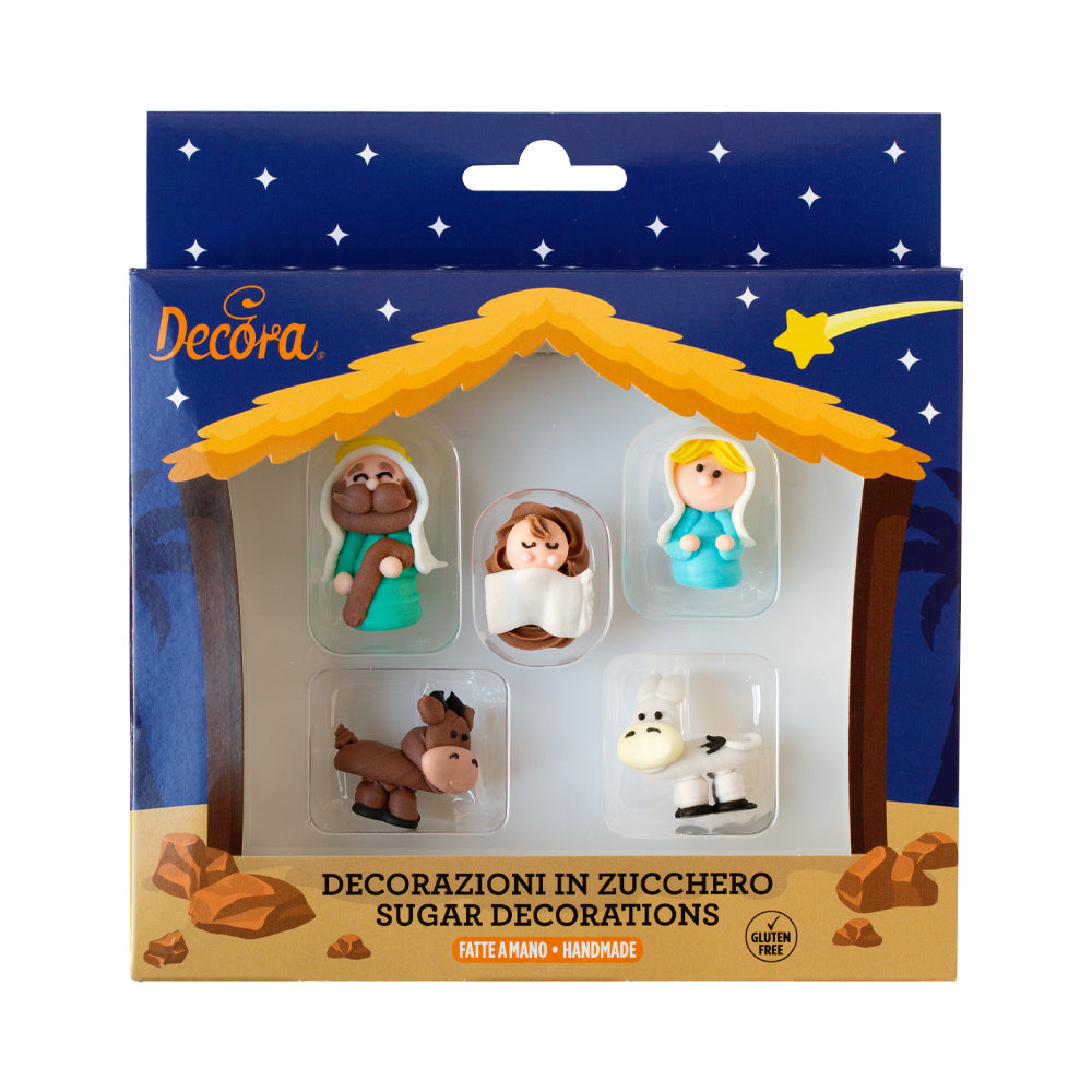 Decora 3D Nativity in Sugar