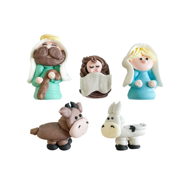 Decora 3D Nativity in Sugar
