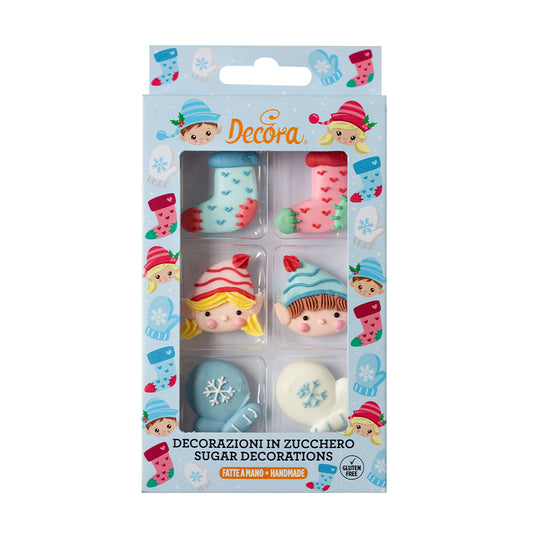 Decora Sugar Santa's Elves