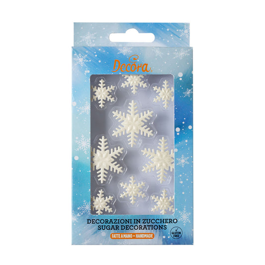 Decora Sugar Snowflakes