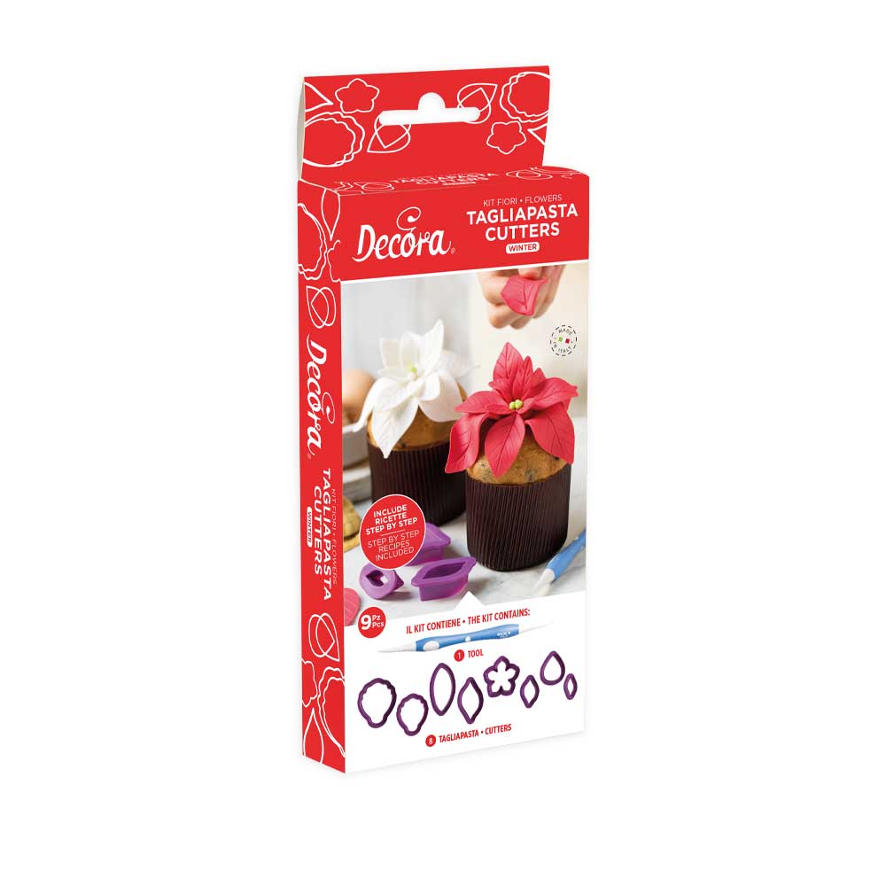Decora Winter Flowers Cutter Kit