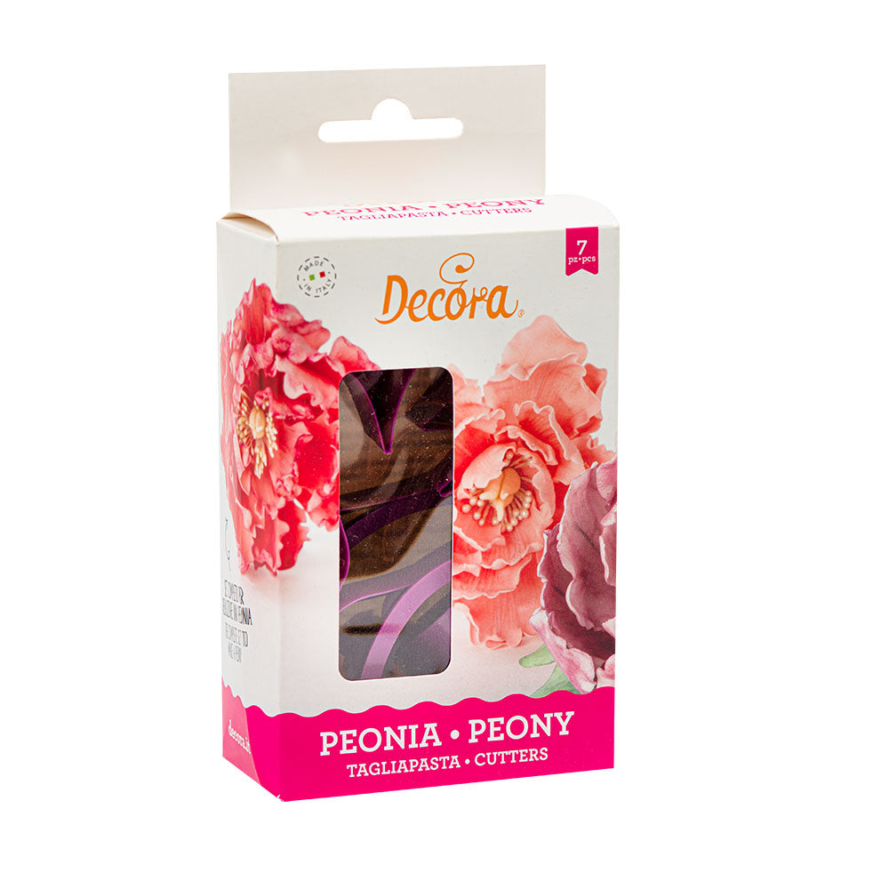 Decora Peony & Leaves Cutter Set