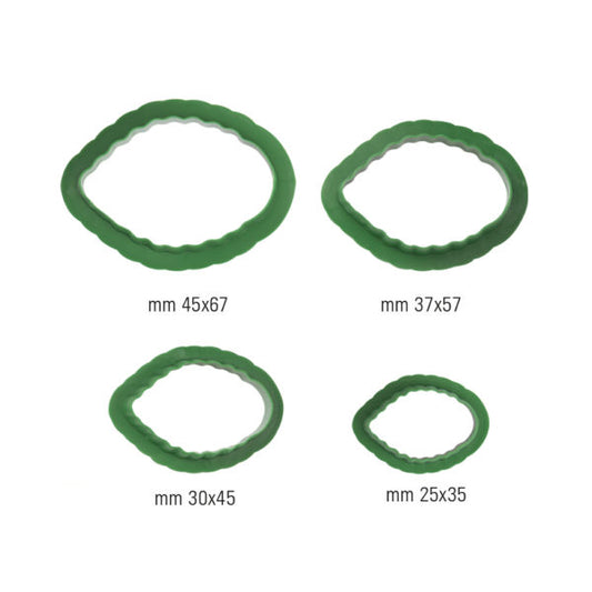 Decora Rose Leaf Cutters