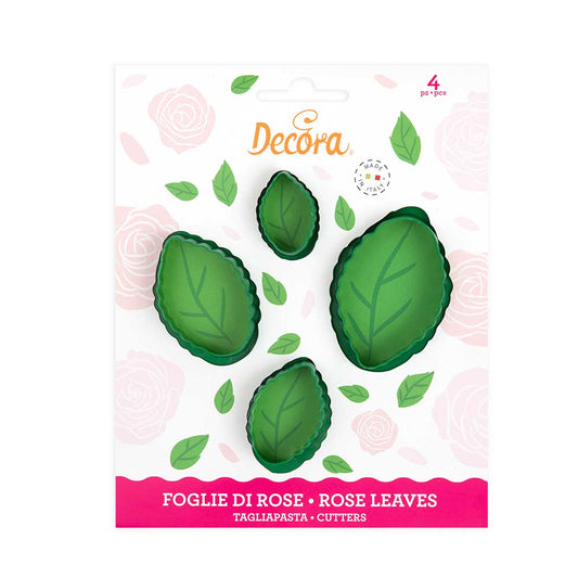 Decora Rose Leaf Cutters