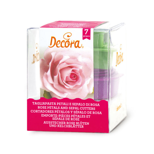 Decora Rose Petals & Sepal Cutter Set