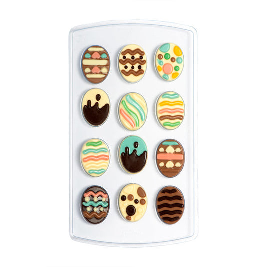 Decora Chocolate Eggs Mould Kit (including bags & stickers)