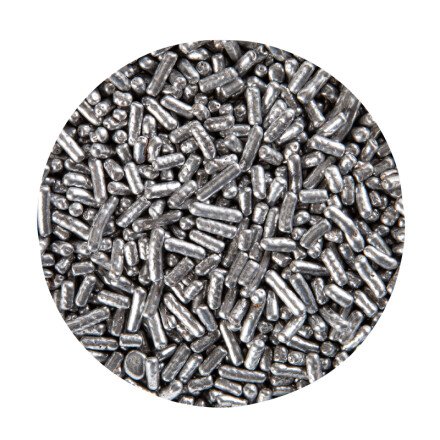 Cake Deco Metallic Silver Strands