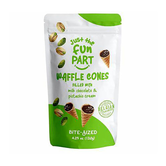 Just the Fun Part Waffle Cones Pistachio