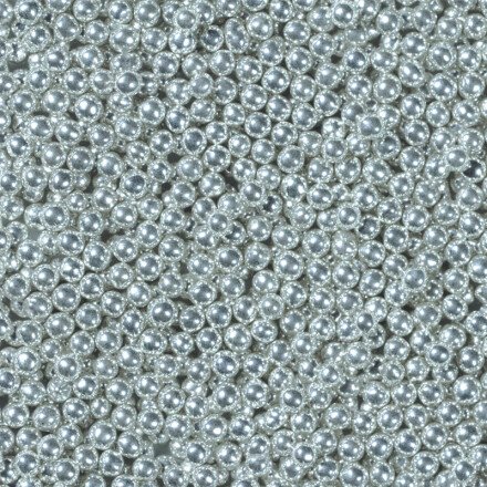 Cake Deco Silver Nonpareil