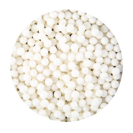 Cake Deco White Pearls 4mm