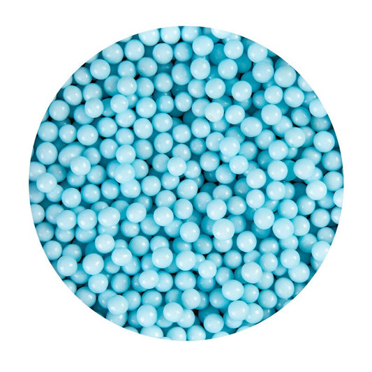 Cake Deco Light Blue Pearls 4mm