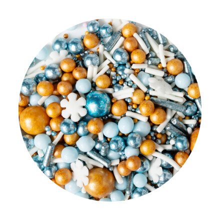 Cake Deco Snowflake Mix