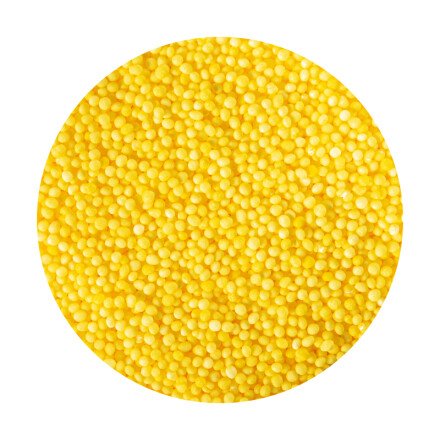 Cake Deco Yellow Nonpareil