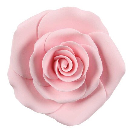 Large Pink Rose - 8cm