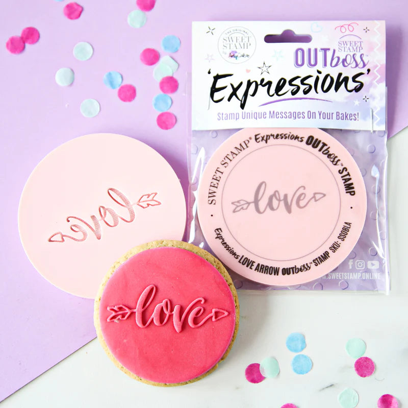 Sweet Stamp OUTboss Expressions - Love Arrow - Regular Size