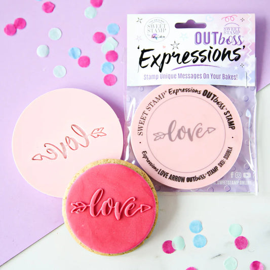 Sweet Stamp OUTboss Expressions - Love Arrow - Regular Size