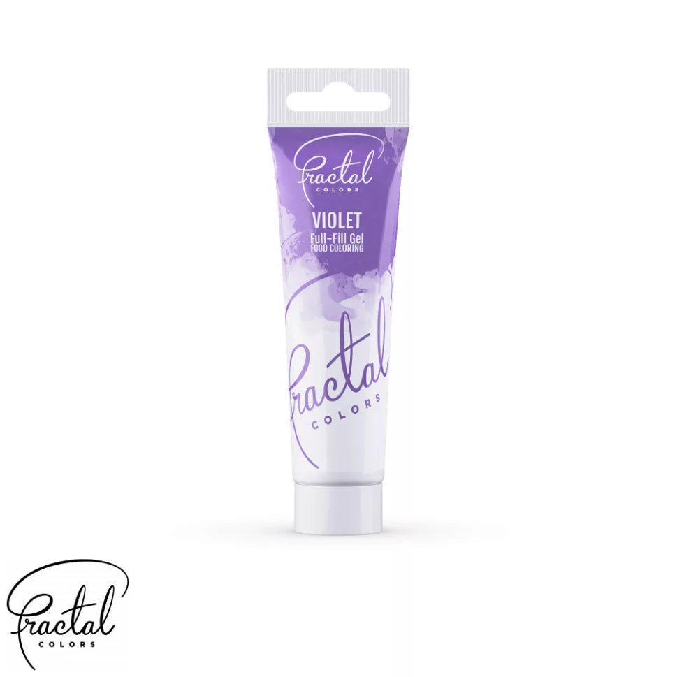 Fractal Full-Fill Gel Food Coloring 30g - Violet