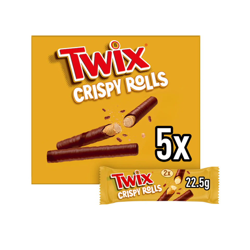 Twix Crispy Rolls x5