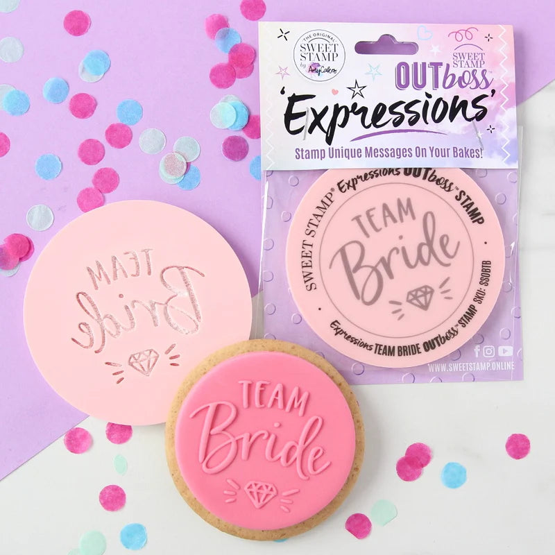 Sweet Stamp OUTboss Expressions - Team Bride - Regular Size
