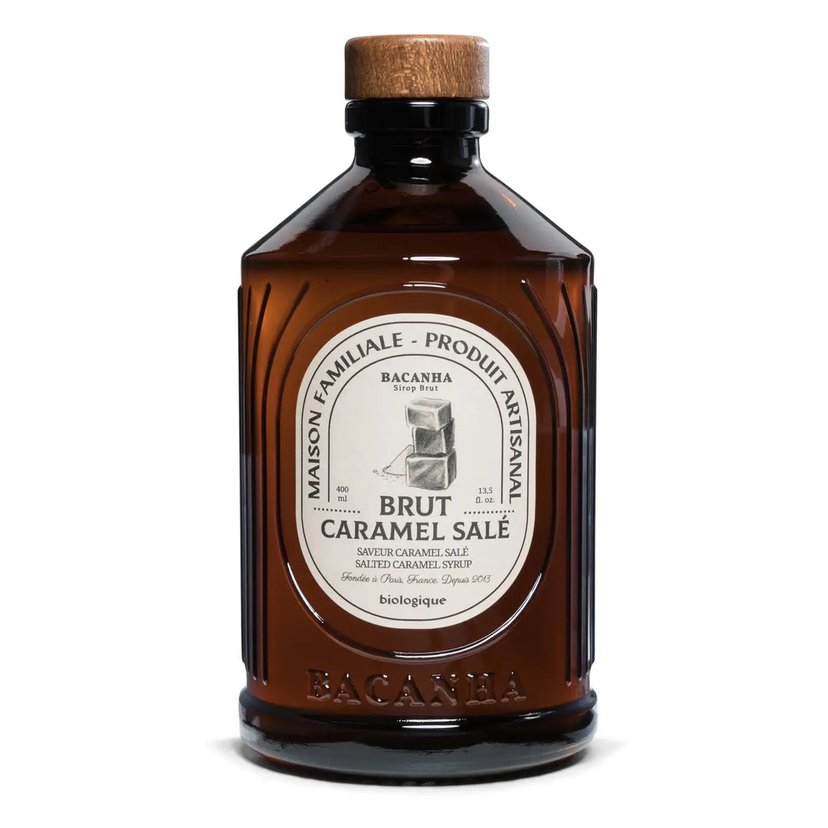 Bacanha Raw Salted Caramel Syrup - 400ml