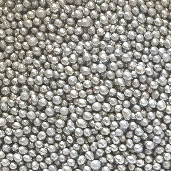 Decora Silver Metallic Pearls 1.5mm