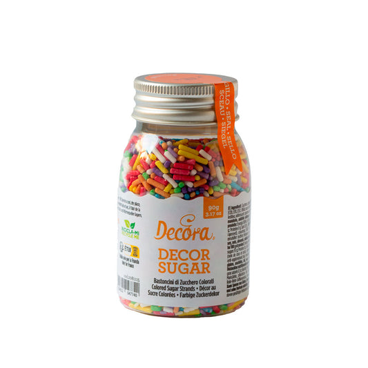 Decora Maxi Rainbow Sugar Strands