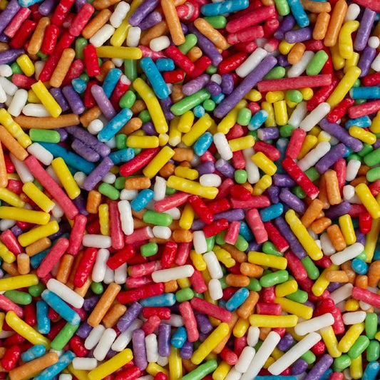 Decora Maxi Rainbow Sugar Strands