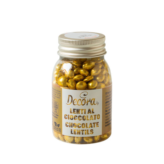 Decora Mini Gold Chocolate Lentils