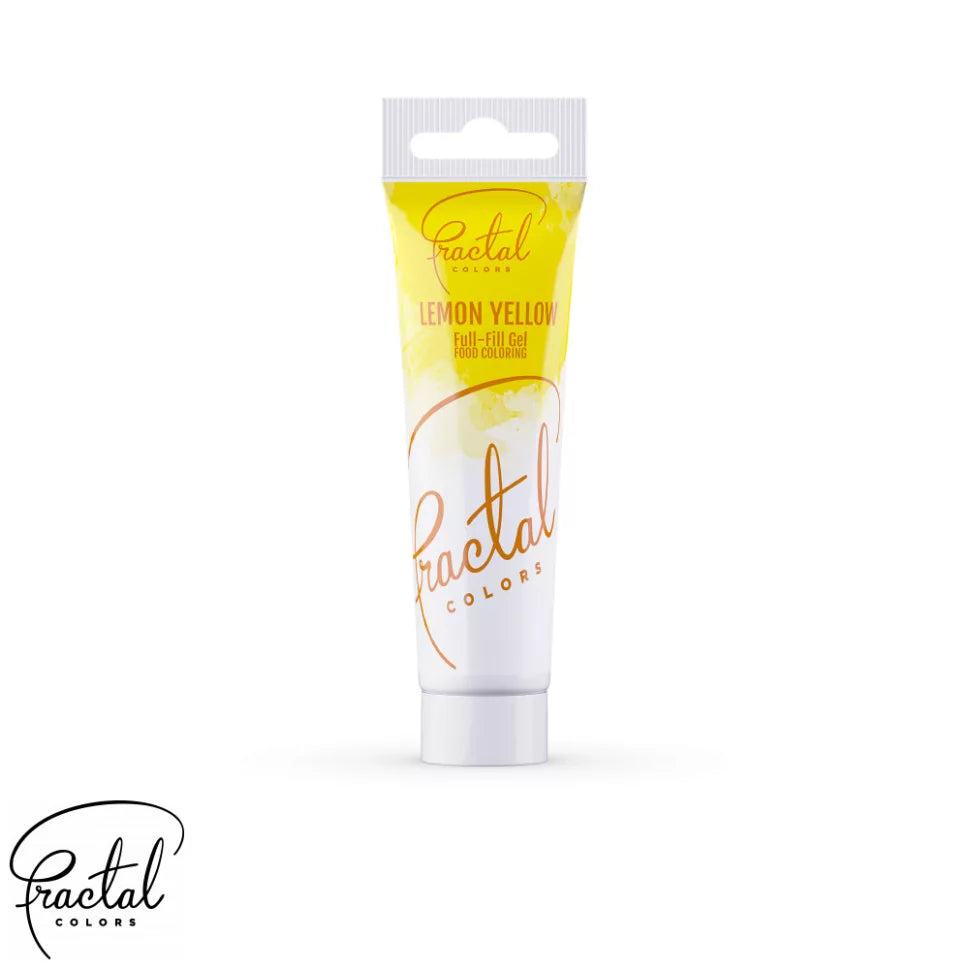Fractal Full-Fill Gel Food Coloring 30g - Lemon Yellow