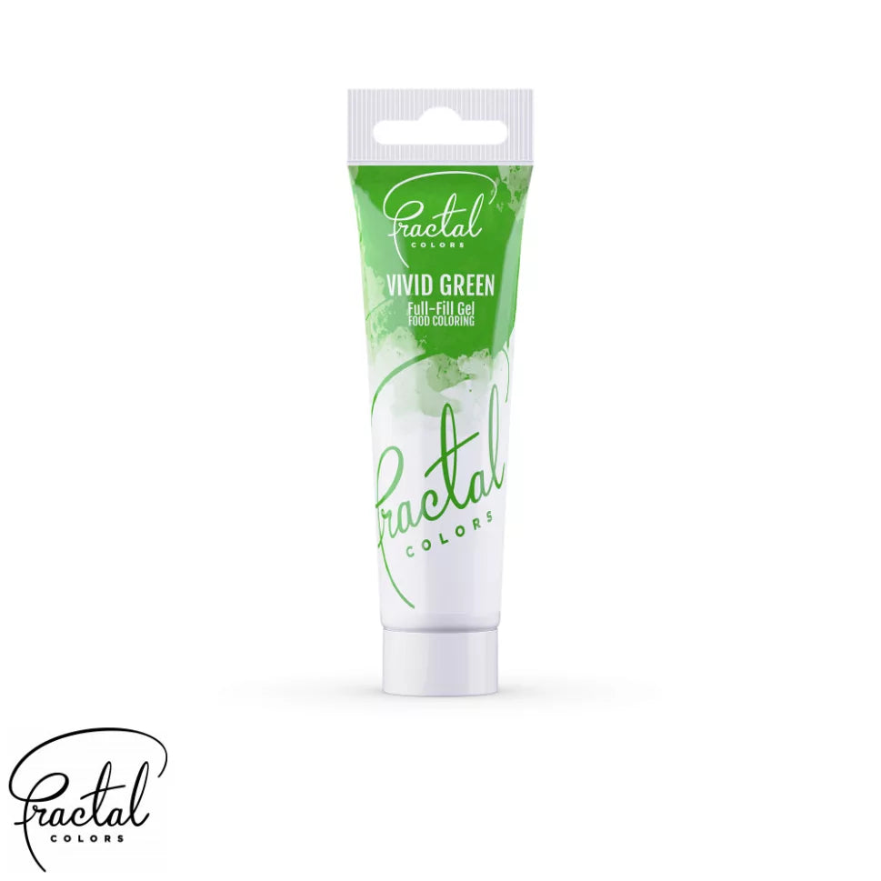 Fractal Full-Fill Gel Food Coloring 30g - Vivid Green