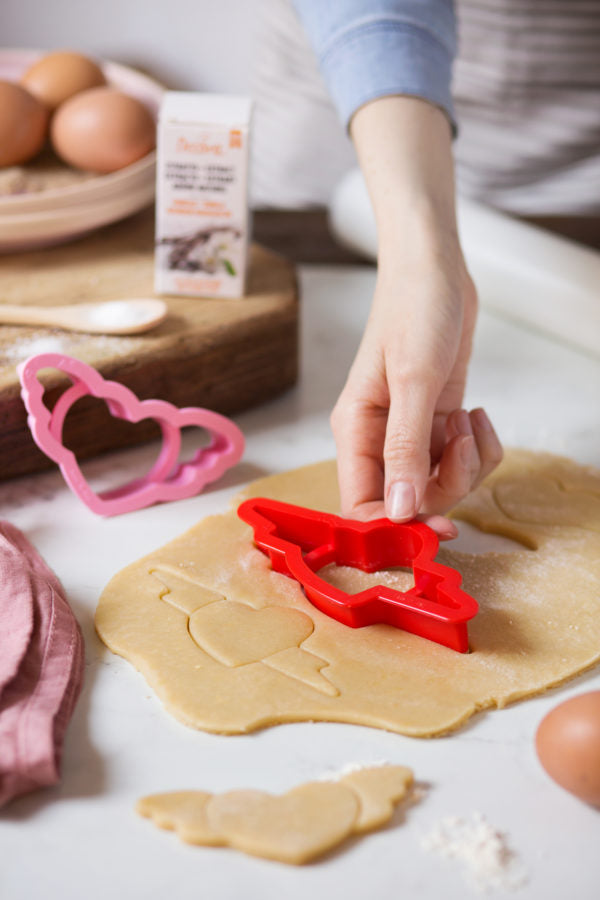 Decora Hearts with Wings & Arrow Cookie Cutters