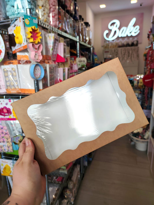 Figolla Kraft Rectangular Box - 295 x 192 x 52mm