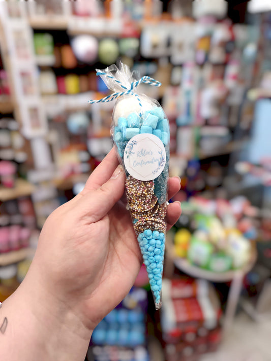 Regular Blue Candy Cone