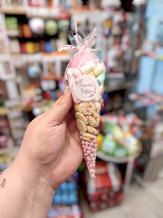 Regular Pink Candy Cone