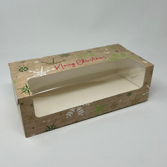 Christmas Log Box 310 x 150 x 100mm