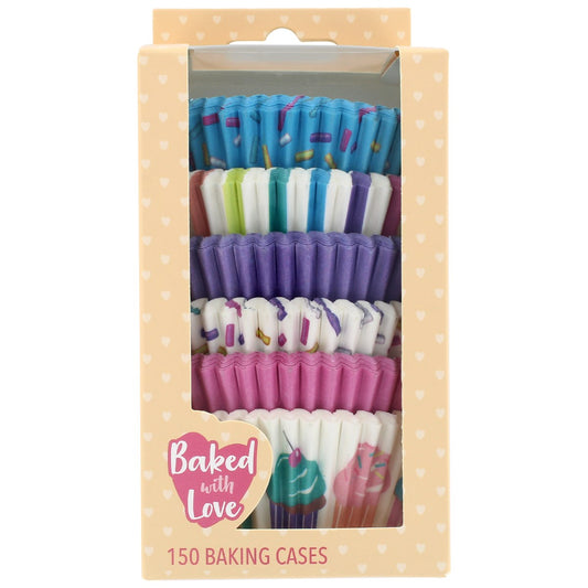 Baked with Love Baking Cases Sprinkles x150