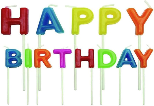 PME Happy Birthday Candles