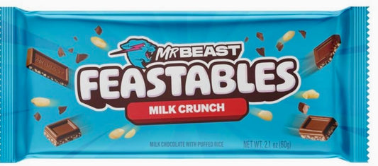 Mr Beast Feastables Milk Crunch